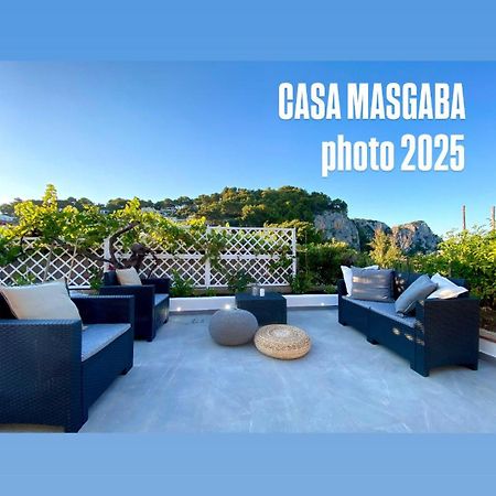 カプリ Casa Masgabaヴィラ エクステリア 写真