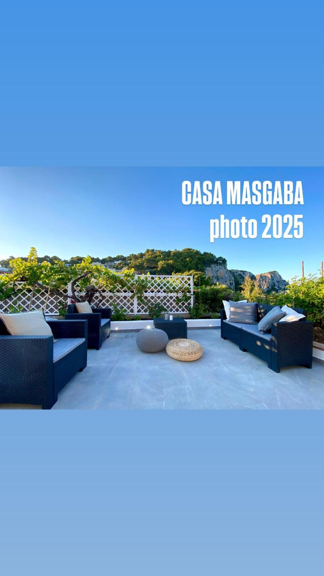 カプリ Casa Masgabaヴィラ エクステリア 写真