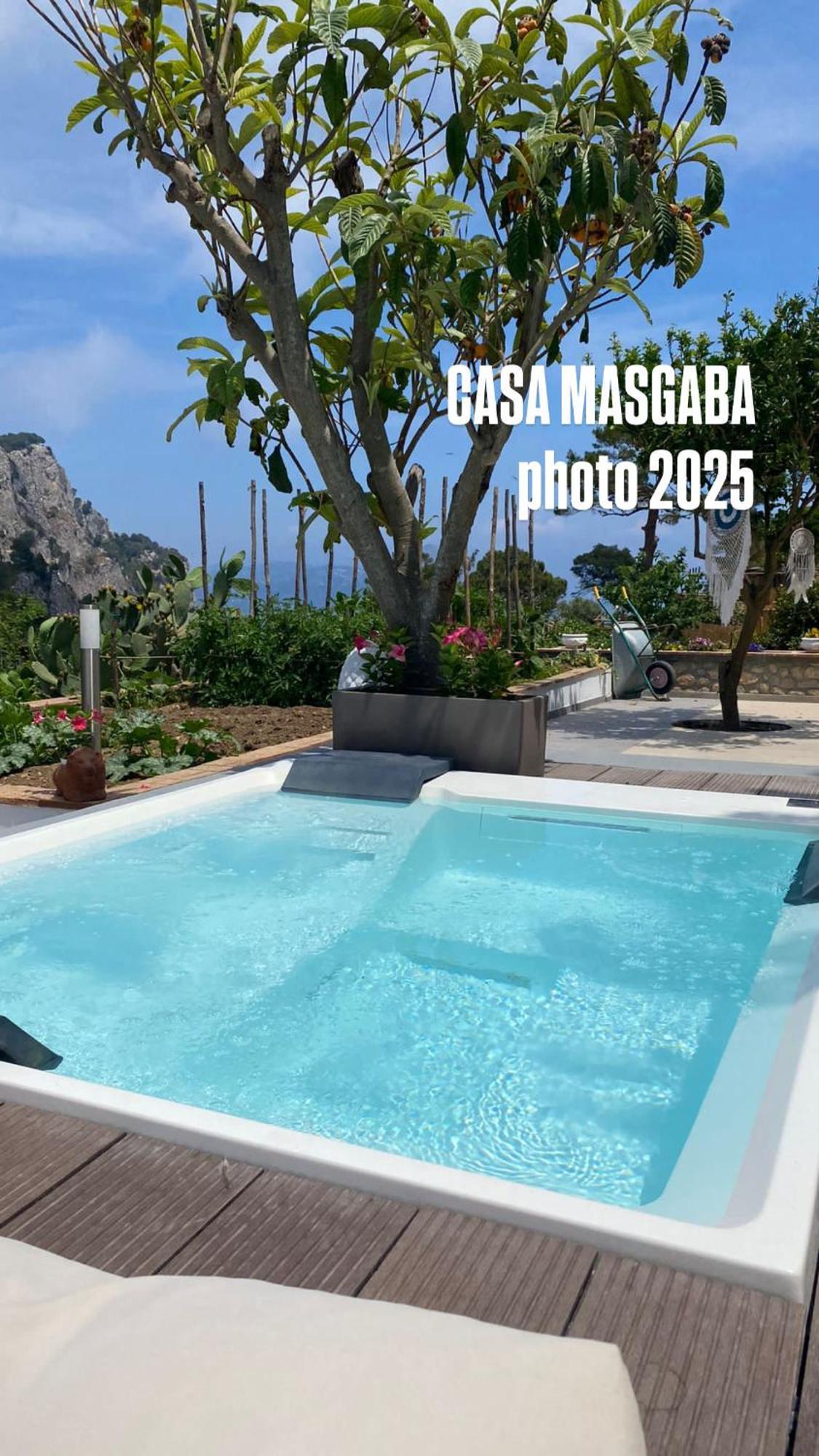 カプリ Casa Masgabaヴィラ エクステリア 写真