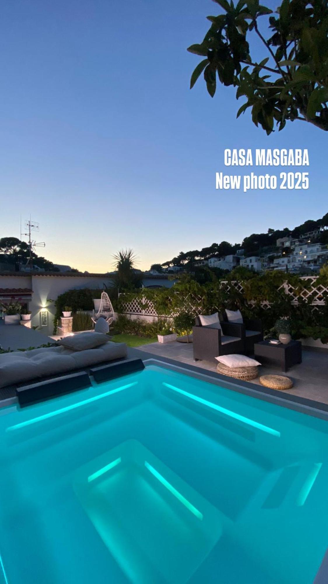 カプリ Casa Masgabaヴィラ エクステリア 写真