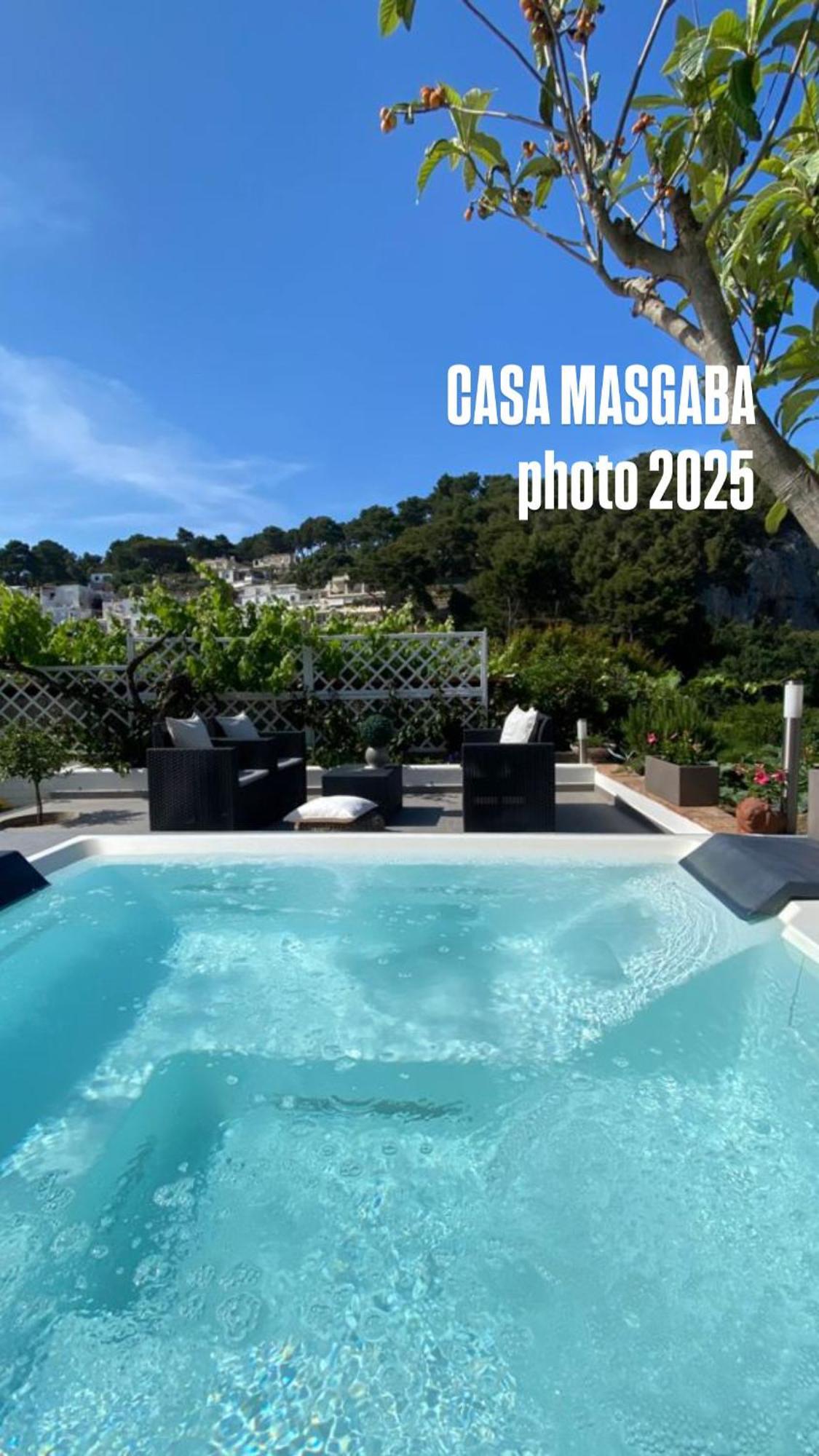 カプリ Casa Masgabaヴィラ エクステリア 写真